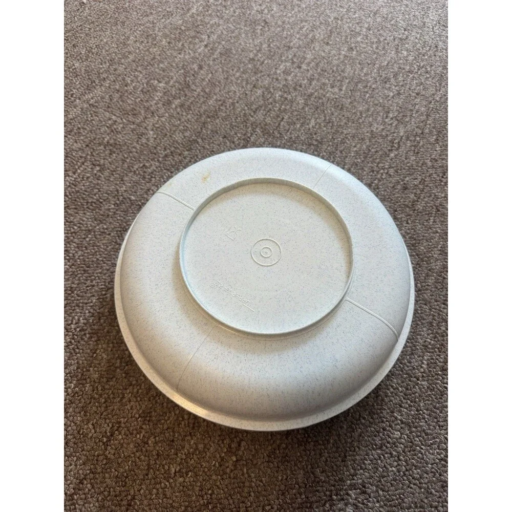 Vintage Tupperware 1708-02 Divided Serving Tray With Lid And Bowl EUC